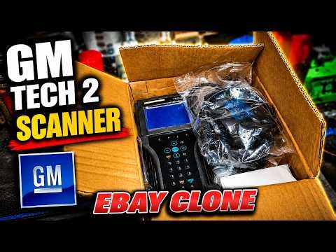 EBAY GM TECH 2 CHINESE SCANNER UNBOXING