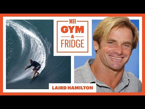 Surf Icon Laird Hamilton Opens His Home & Shares Pool Training Routine | Gym & Fridge | Men's Health