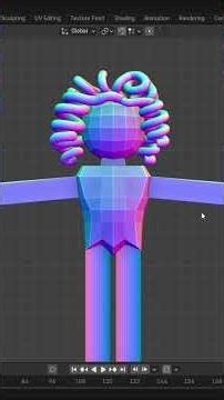 Curly Hair in Blender