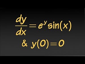 Separable Differential Equation, (initial value problem) Quiz solution