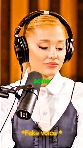 Ariana Grande Changes Her Voice Mid-Interview 😳🎤