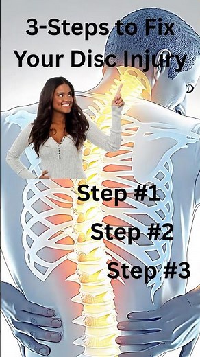 How to Start Healing Your Disc Injury in Just 3 Steps ✅