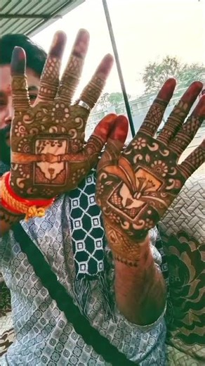 Simple mehendi, beautiful meaning 🤍✨Less design. More emotions.