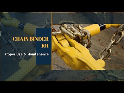 Chain Binder 101