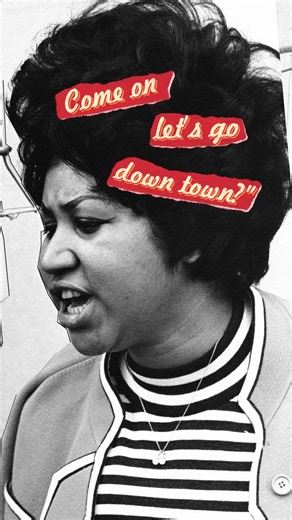 January '69: Aretha records "The Weight" at Atlantic Records 🎙️ 📸: Getty Images | Aretha Franklin