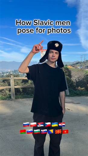Vladimir Sazonov on Instagram: "How Slavic men pose for pictures #slavic #balkan #russia #russian"