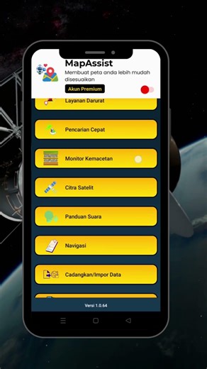 CARA AKTIFKAN MODE SATELIT GOOGLE MAPS (1 DETIK)!