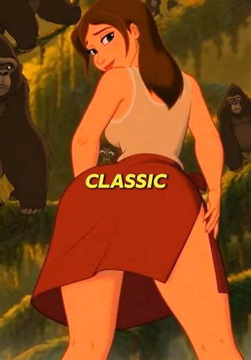 Explaining strange curiosities about classic cartoons. - Tarzan. #cartoons #animation #tarzan