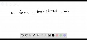 SOLVED:Consider the following recursive function: int mystery (int number) / / Line 1 f If (number = 0) / / Line 2 return number; else return (mystery (number  1 ) - number) ; //Line 5} a. Identify the base case. b. Identify the general case. c. What valid values can be passed as parameters to the function mystery? d. If mystery (0) is a valid call, what is its value? If not, explain why. e. If mystery (10) is a valid call, what is its value? If not, explain why. f. If mystery (-3) is a valid ca