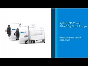 Agilent IDP-35 & IDP-45 Dry Scroll Pump: Advanced technology for higher-capacity vacuum applications