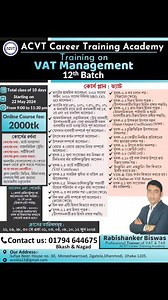 VAT Training | ACVT Career Training Academy | Facebook