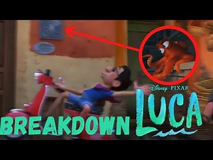Pixar Luca Trailer Breakdown + Easter Eggs and DISNEY References