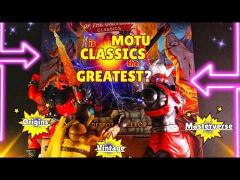 Is MOTU CLASSICS The Greatest MOTU Toy Line Ever? Figure Showcase Part 1