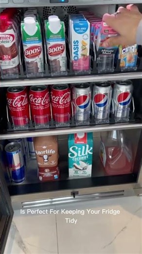 The ULTIMATE Fridge Hack You Need! 🥤 (Satisfying)