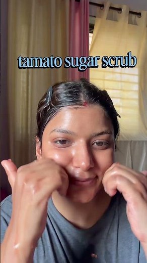 DIY Fruit Facial for Glowing Skin 💛 | Step-by-Step Routine #fruitfacial #skincare