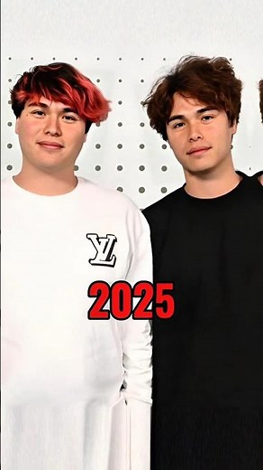 Evolution of Stokes Twins 2025 - 1997 😱 #stoketwins#shorts