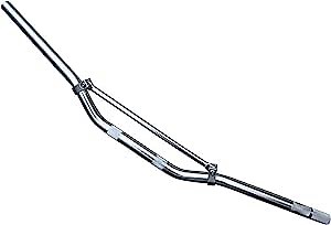 7/8" Motorcycle Handlebars Polished Silver Braced Trail Motocross Streetfighter