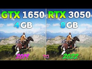 GTX 1650 vs RTX 3050 - Test in 10 games