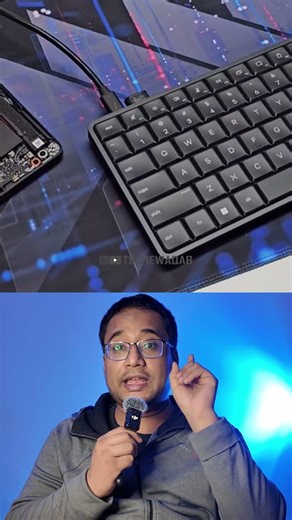 Keyboard me computer daal dia HP ne #shorts