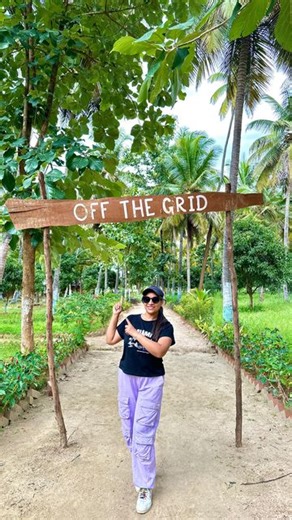 Seema Hegde on Instagram: "Share it with your Gang♥️ A unique glamping experiance near Bangalore 😍 📍Off The Grid, channapatna For bookings pls visit there website offthegridglamps.com Key highlights : Comfy tents ⛺️ Sustainable travel Social inclusiveness Chill vibes On site activities: Ice bath Nature walk Painting station Origami deck Plant a tree (offset your carbon footprint) Indoor & Outdoor Games *Availability is subject to natural conditions like rain [glamping, weekend, Bangalore, camp