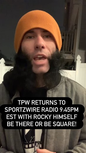 Thomas Brice on Instagram: "It’s a busy evening on #sportzwireradio. Join the conversation 9:45pm EST on the #sportzwireradio @youtube page as for the first time in nearly a year Rocky of @texas_promo_wrestling returns to talk about the #thanksgiving throwdown results and you know mention some #sportzwireradio usuals such as @killshot1r @psychotic_the_clown who doesn’t need freak math anymore? @tpw_loverboy and the don of combat @ajay_harrison33! Be there or be square and before that watch #wwe 