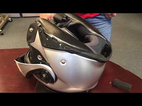 SHOEI NEOTEC II Comm Cover Removal Installation