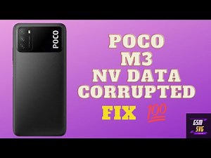 Poco M3 nv data corrupted fix 100%Working