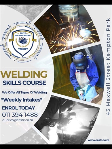 Welding Skills Course at EASTC Technocentric Varsity