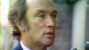 Pierre Trudeau dares reporter in 1970: "Just watch me"