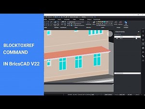 BLOCKTOXREF COMMAND IN BricsCAD