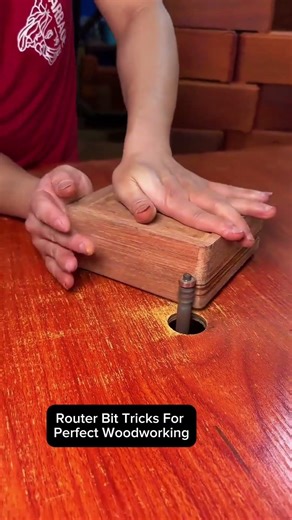 Router Bit Tricks For Perfect Woodworking #shorts #woodworking #shortvideo #usa