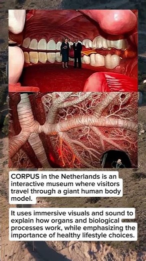 CORPUS: A Museum Where You Walk Inside the Human Body