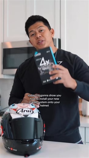 Eddy Concepcion on Instagram: "Easy @cardosystems installation guide Cardo Freecom 4X paired with Arai Corsair x Use code: APE10 for 10% OFF on the cardo website #cardosystems #motorcyclehelmet #biker #bikerofinstagram #cardo #sena"