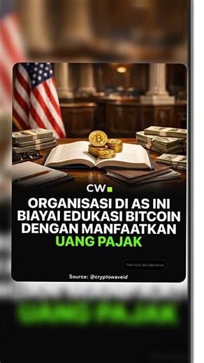 Uang pajak ini digunakan untuk edukasi Bitcoin. Penjelasan di deskripsi #gabrielrey #cryptowave