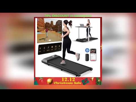 #Walking Treadmill,2.5HP Motor,Anti-Slip Shock Absorption,Mini Treadmill for Home Office Remote Con