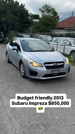 13K views · 88 reactions | Budget friendly 2013 Subaru Impreza $850,000 Solid engine and transmission  Fully powered  Fully loaded  Just needs a little TLC  Visit us on 7a North Avenue Kingston 10  Call us on 8768714991 ☎️ | Jkautodynamicsltd | Facebook