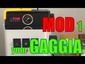 DIY Mod Gaggia Espresso Coffee Machine (Part 1)