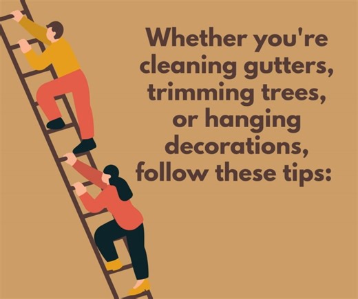 As you prep your home for fall, remember ladder safety! Whether...