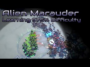 Alien Marauder - Learning 975% Difficulty (Hard + enhanced options)