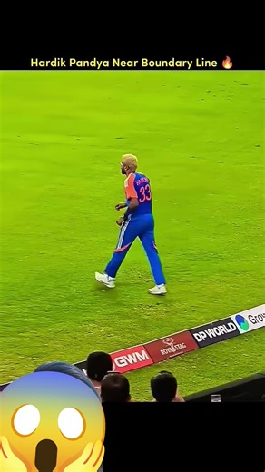 Hardik Pandya Boundary Catch🔥#hardikpandya #shorts