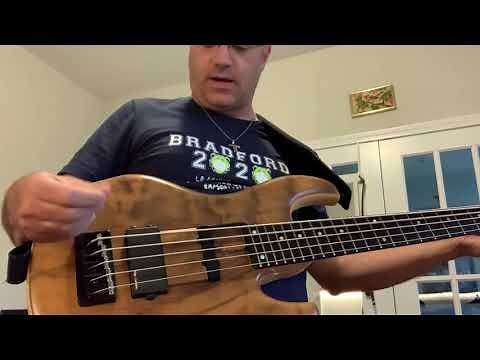 Kent Armstrong Pickups in Kinal bass demo