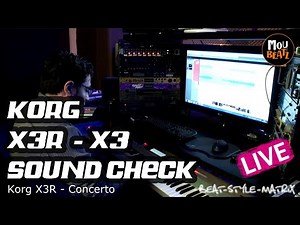 Korg X3R / X3 - Studio Hardware Soundcheck - Live Play - MouBeatz - 2021