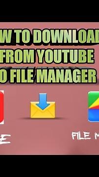 How to download video from YouTube to file manager simplest way. Eseta Tube