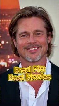 From Young Heartthrob to Legend: Brad Pitt's Best Role Transformations in Top Films #hollywood