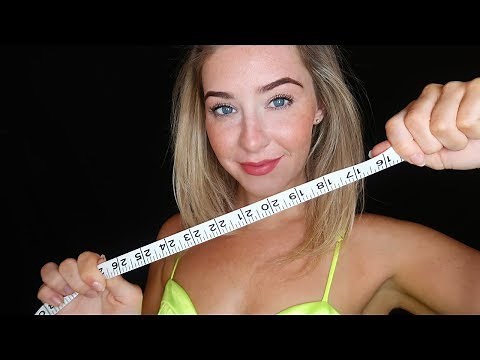 ASMR Measuring You From Head To Toe📏