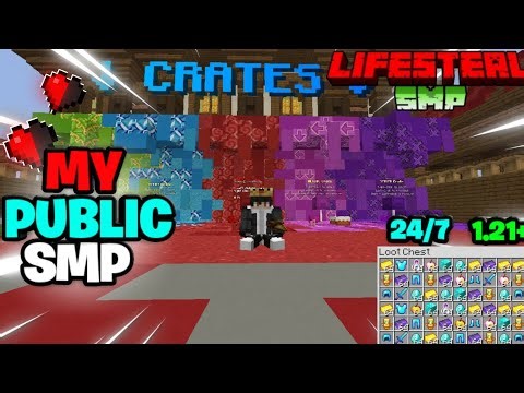 💚 New Best Public Lifesteal Smp Server For Minecraft 💀 | Java/Pe/Pojav | 24/7 Online | Free 💖