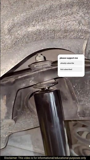 Rear Shock Replacement 🔧 | Step-by-Step Guide #automotive #DIY #USA #shortsfeed #automobile