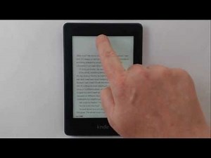 Kindle Paperwhite eReader for low vision readers