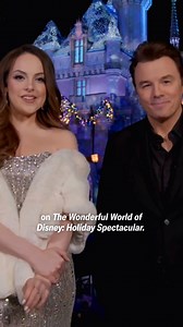 Elizabeth Gillies and Seth MacFarlane are bringing their holiday charm to the #DisneyHolidaySpectacular 🎄 Watch them perform this Sunday at 8/7c on ABC, and stream next day on Hulu and Disney ! Disney Parks Disneyland | ABC
