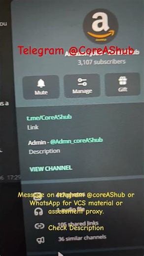 Amazon VCS CSA 2026 Assessment